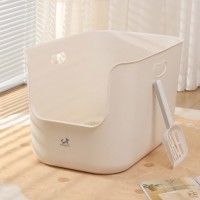 딩동펫 고양이 심플 울트라 대용량 오픈형 화장실