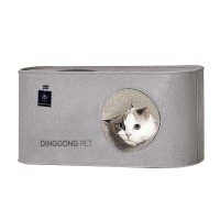 딩동펫 고양이 직사각 숨숨집 캣하우스
